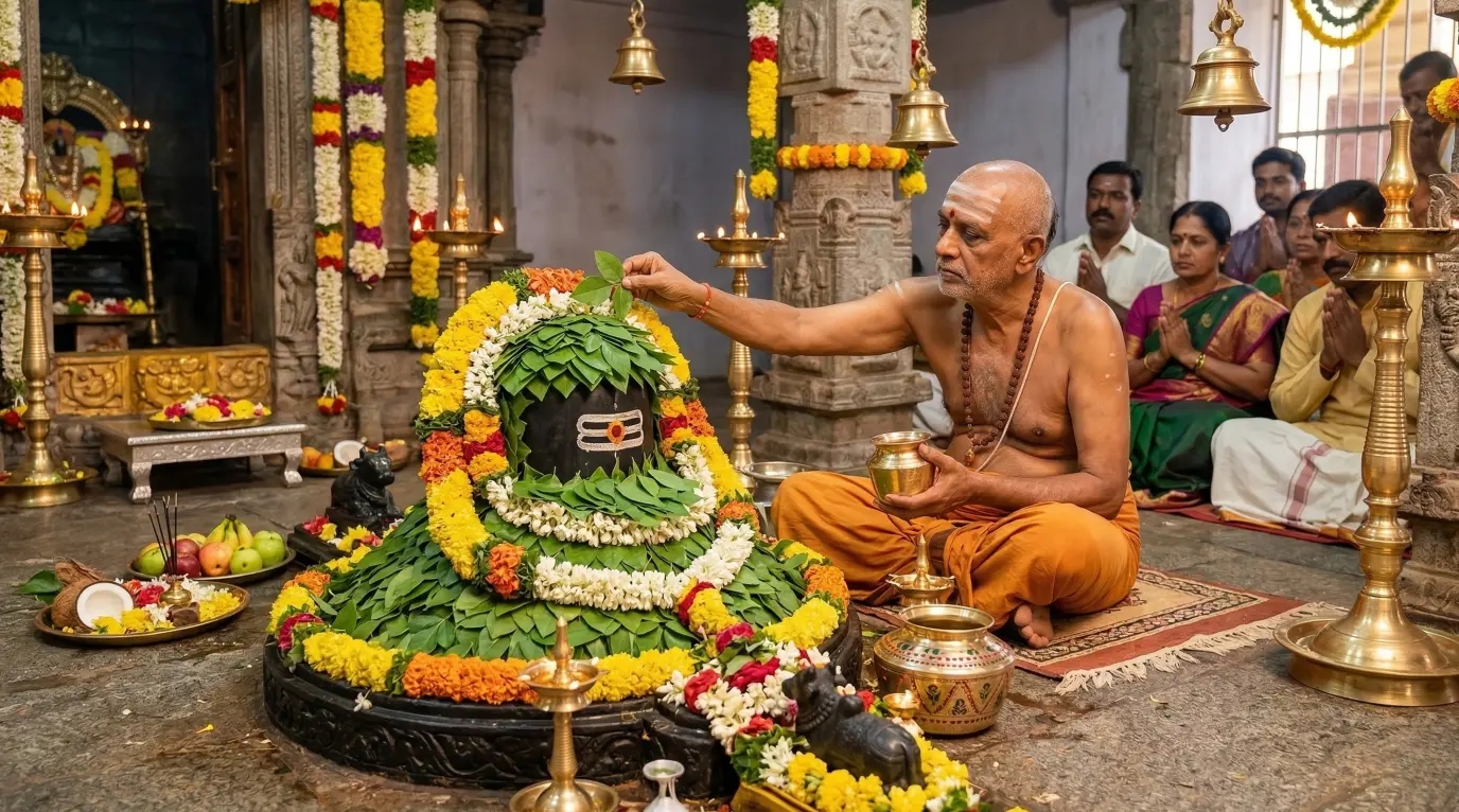 Shiv Bilva Patra Archana