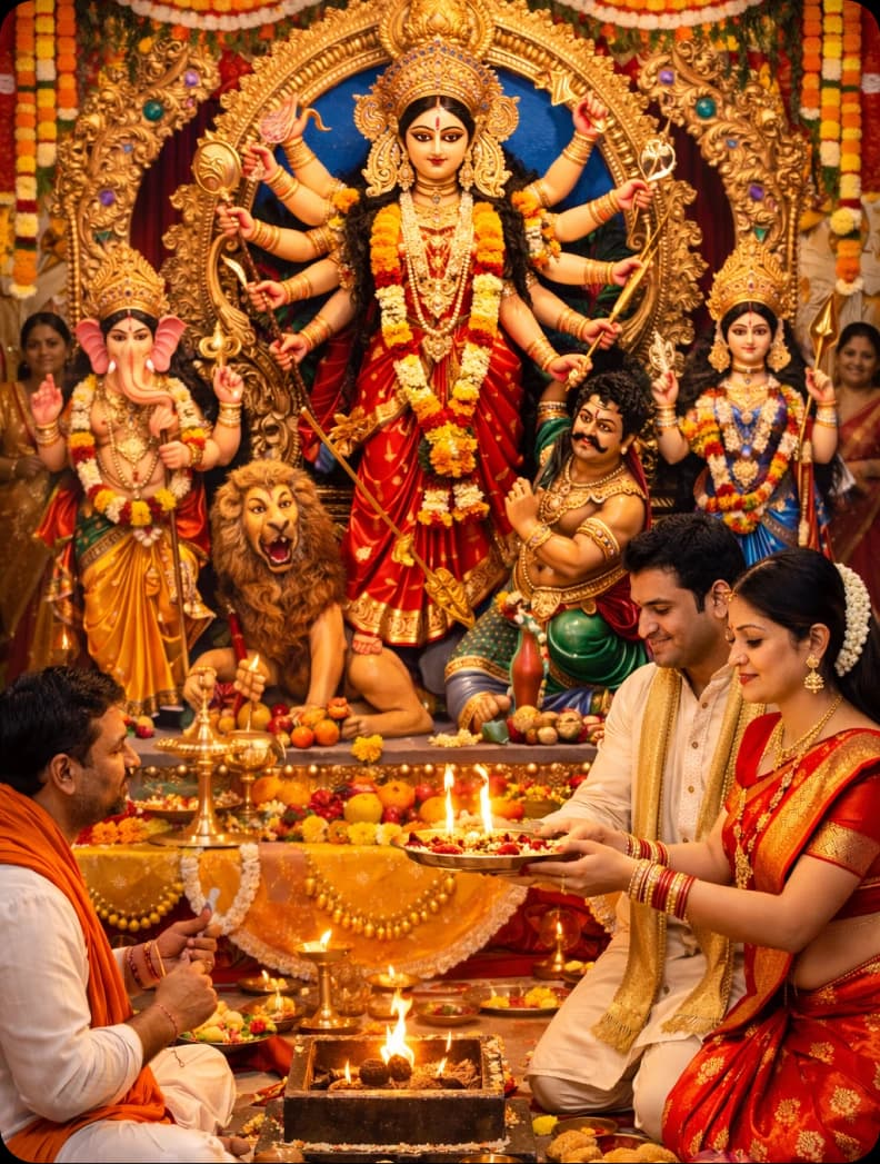 Durga Puja banner