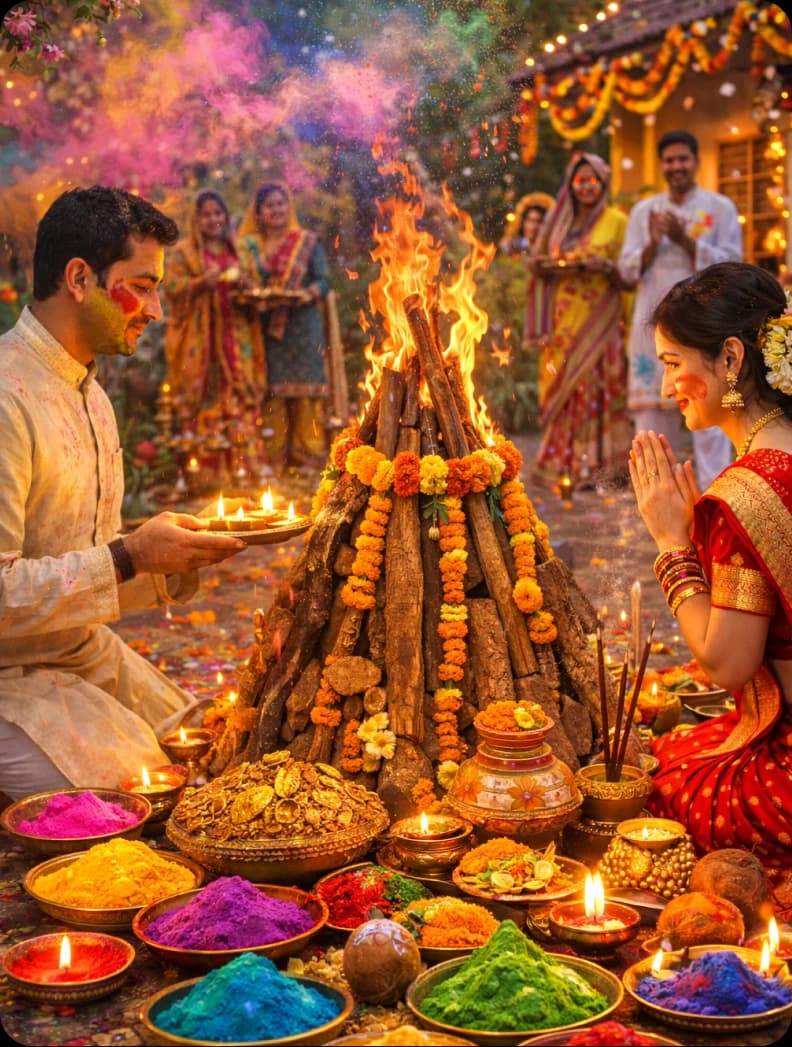 Holi Pooja banner