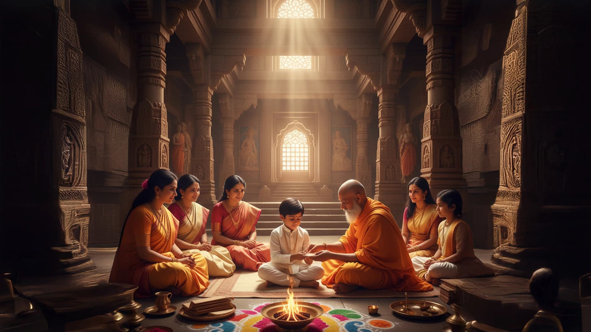 Vidyarambh Sanskar Puja